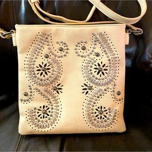 Like new leather crossbody purse.  Only been lightly used.